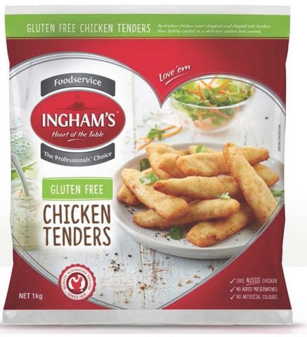 Tenders Chicken GLUTFREE  "Inghams"