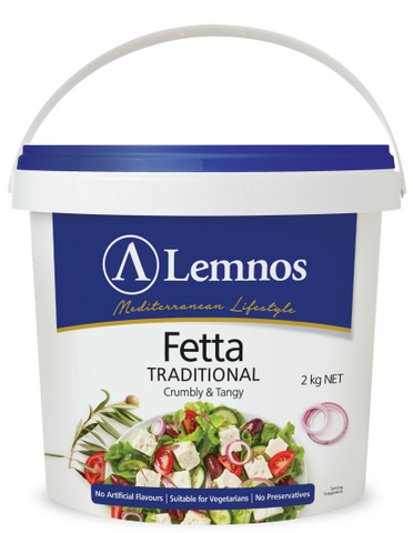 Fetta Cheese Trad Greek FullCream"Lemnos