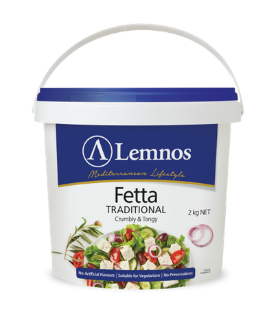 Fetta Cheese Trad Greek FullCream"Lemnos