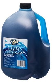 Granita Syrup Blue Lagoon 4Lt "Edlyn"