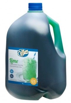 Granita Syrup Lime 4Lt "Edlyn"