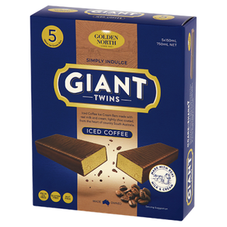 Giant Twins 5 Pack Iced Coffee "GN"5x150