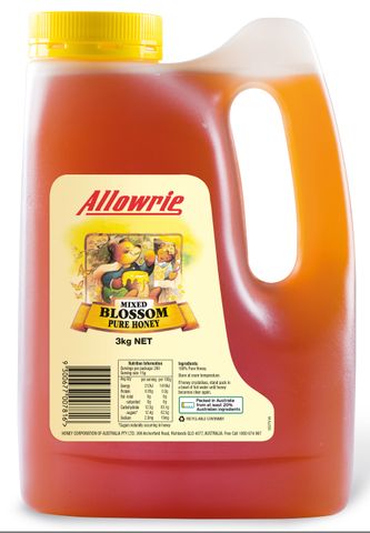 Honey Pure 3kg Jerry Can "Alowrie"