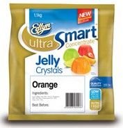 Jelly Crystals Orange 1.1kg "Edlyn"
