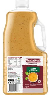 Italian Dressing "Masterfoods" 3Ltr