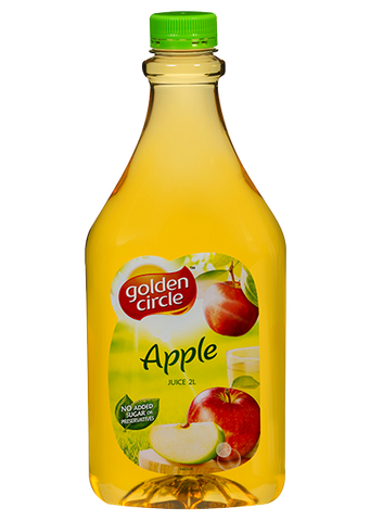 Apple Juice 2Lt PET Golden Circle Mount Gambier Foods