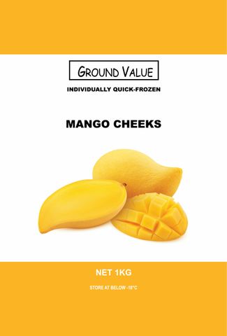 Mango Cheeks Frozen IQF "Ground Value"