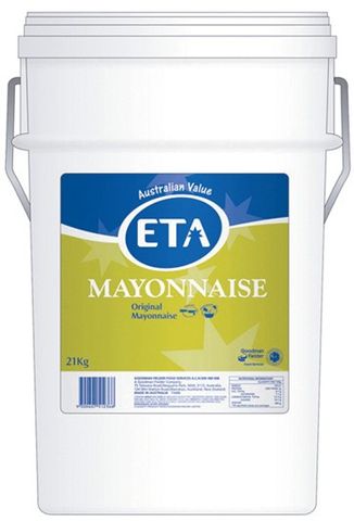 Mayonnaise "ETA" 21 kg