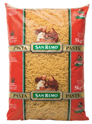 Pasta: #16 Spirals "San Remo" 5kg BAG