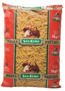 Pasta: #18 Penne "San Remo" 5kg BAG