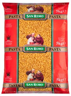 Pasta: #35 Elbows "San Remo" 5kg BAG
