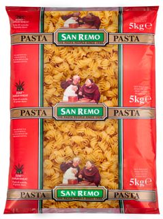 Pasta: #55 Spirali "San Remo" 5kg BAG