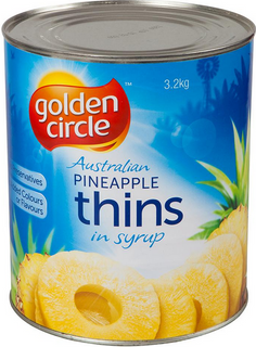 Pineapple Thins "Golden Circle" A10 tin