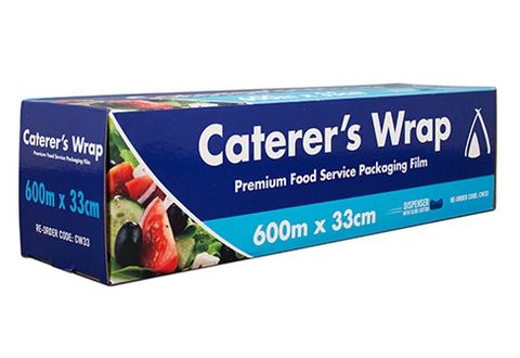 Plastic Clingwrap WithCutter 600m x 33cm