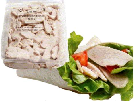 Roast Chicken Breast Skinless Sliced TCF