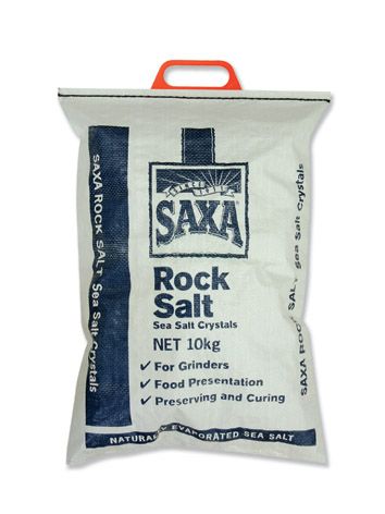 Rock Salt "Saxa" 10kg bag