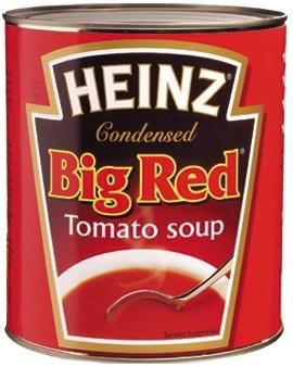 Soup Tomato Big Red "Heinz" A10 tin
