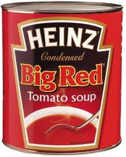 Soup Tomato Big Red "Heinz" A10 tin