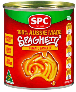 Spaghetti "SPC" 220gm tin