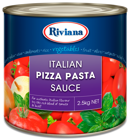 Tomato Pizza & Pasta Sauce Riviana 2.5kg