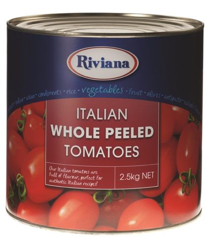 Tomato Whole Peeled "Riviana" A10 tin