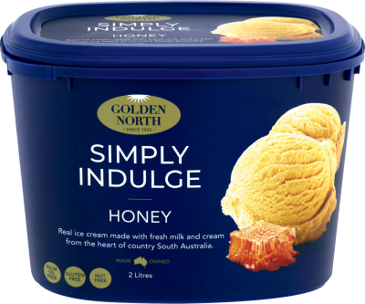 Ice Cream 2Lt TUB Honey Retail "GNorth