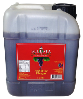 Vinegar Red Wine 5Lt "Selesta"