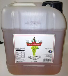 Vinegar White Wine 5Lt "Selesta"