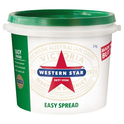 Butter Easy Spread Blend "WStar" 2kg Tub