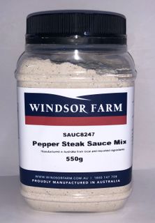 Pepper Steak Sauce Mix "WFarms" 550gmJar