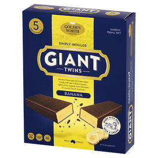 Giant Twins 5 Pack Banana "GNorth"5x150