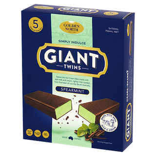 Giant Twins 5 Pack Spearmint GNorth5x150