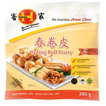 Spring Roll Pastry 8.5" "Hakka" 20pk