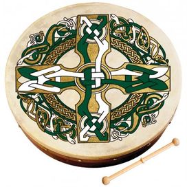 Waltons 18in Gaelic Cross Bodhran