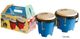 K16 BLUE Mini Plastic Bongo