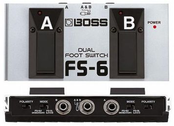 Boss FS6 Dual Footswitch
