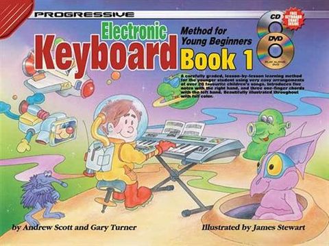 18341 Young Beginner 1 Keyboard Book