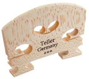 Teller 1/2 Violin Bridge Cut & Fitted