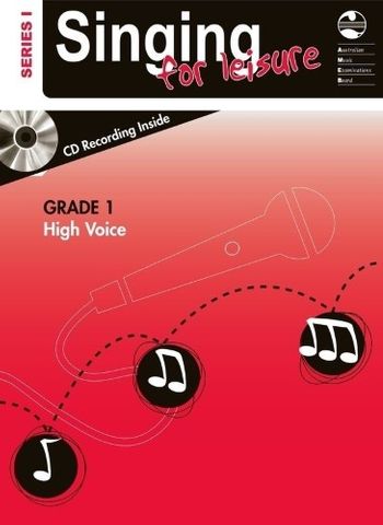 AMEB GRADE 1 HIGH Singing for Leisure