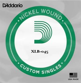 D'Addario Single Bass String XLB045 NWd