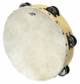 Percussion Plus 9in Tambourine W/Head