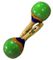 P.Plus Mini Wood Maracas  GREEN