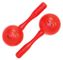 P.Plus Small Plastic Maracas RED