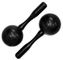 P.Plus Small Plastic Maracas BLACK