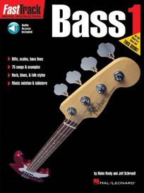 Fasttrack 1 Bass Book w OLA