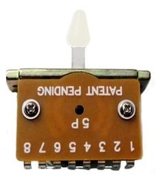 GT 5 Way Switch w/white cap KSW5