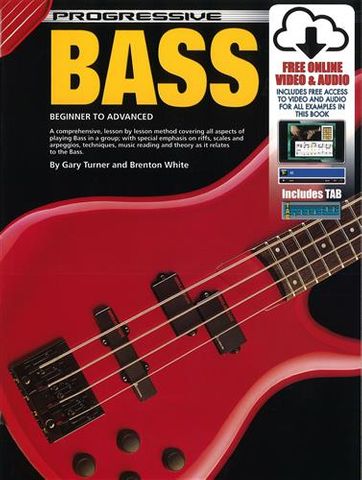 54044 Progressive BASS GUITAR Book