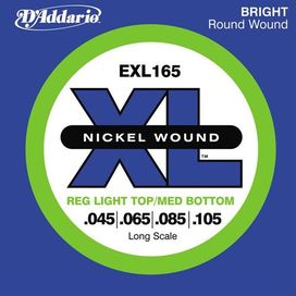 D'Addario EXL165 Bass Strings 045-105