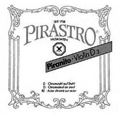 Pirastro 4/4 D Piranito Violin String