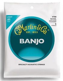 Martin V700/730 5 Str Banjo Set Md or Lt